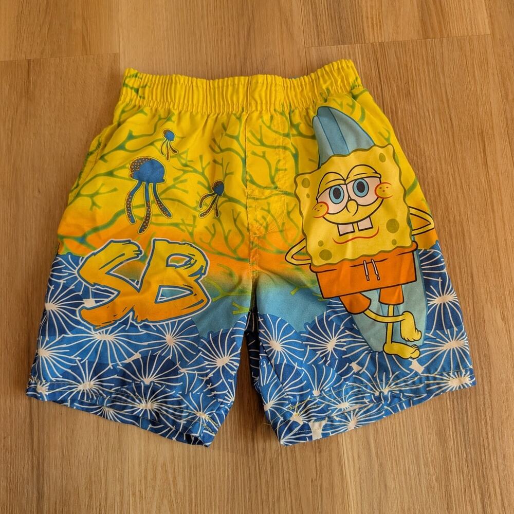 SpongeBob SquarePants | Boys Swim Trunks | Size 24M